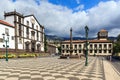 Funchal city hall and church