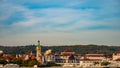 Beautiful cityview/cityscape of Sopot, Poland. Royalty Free Stock Photo