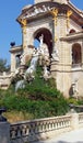 Beautiful ciutadella park in the city of barcelona