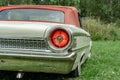 Beautiful classic American car from the sixties Royalty Free Stock Photo