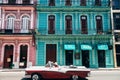 A beautiful classic car in Havana, Cuba.