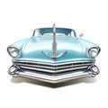 beautiful Classic car hood ornament clipart illustration Royalty Free Stock Photo