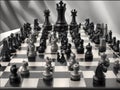 Beautiful classic game of chess