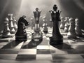 Beautiful classic game of chess