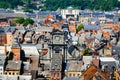 Saint-Loup church, Namur, Wallonia from the Citadel of Namur. Taken in the Spring.