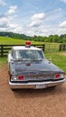 Beautiful classic police car at Leipers Fork in Tennessee - LEIPERS FORK, USA - JUNE 18, 2019