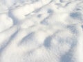 Beautiful clean snow background