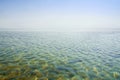 Beautiful clear water reflecting in the sun