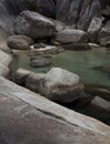 Beautiful Clear Water Rock Lagoon