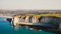 beautiful cliff in the sea