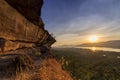 Beautiful high cliff sculpture characteristic natural style in Ubonratchathani Northeast Thailand national parkÃÂ 