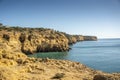 Beautiful cliffs of Algarve, Algar Seco, Portugal