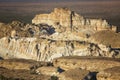 Beautiful cliffs in the canyon of the Ustyurt plateau