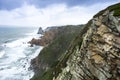 Beautiful cliffs in the most western part of Europe, Cabo da Roca, Portugal