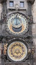 A beautiful clock and tower showing the zodiac