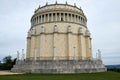 Beautiful closeup of the Hall of Liberation in Kelheim, Germany Royalty Free Stock Photo