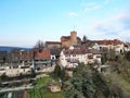 Beautiful closeup of the Regensberg Castle Royalty Free Stock Photo