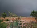 Beautiful clouding and going to rain image