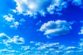 The vast blue sky and clouds sky Royalty Free Stock Photo