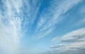 Beautiful clouds, sky background