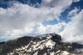 Beautiful clouds in mountain