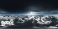 Beautiful clouds, panorama of clouds, HDRI, environment map