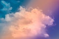 Beautiful clouds and sky in natural light Royalty Free Stock Photo
