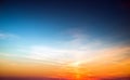 Beautiful clouds sky sunrise Royalty Free Stock Photo