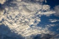 Beautiful clouds of the sky during sunset Royalty Free Stock Photo