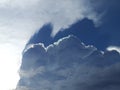 Beautiful clouds under the sky