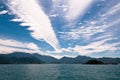 Beautiful Cloudscape Above Brazilian Landscape Royalty Free Stock Photo