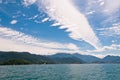 Beautiful Cloudscape Above Brazilian Landscape Royalty Free Stock Photo