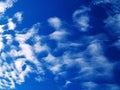 Beautiful cloudscape, blue sky