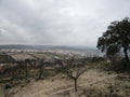 Beautiful cloudy day in Spain Royalty Free Stock Photo