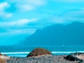 Beautiful coast in Caleta de Famara, Lanzarote Canary Islands