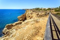 Beautiful coast in Carvoeiro, Algarve, Portugal Royalty Free Stock Photo