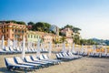 Beautiful coast of Celle Ligure, Liguria, Italy