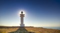 Barbaria cape lighthouse Royalty Free Stock Photo