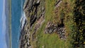 The beautiful coast of Magheramore at Kiltoorish bay in Donegal - Ireland