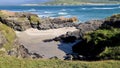 The beautiful coast of Magheramore at Kiltoorish bay in Donegal - Ireland