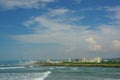 Beautiful coast at Same beach in atacamas, Ecuador Royalty Free Stock Photo