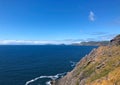 Beautiful coast between Slea Head and Dunmore Head at Slea Head Royalty Free Stock Photo