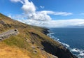 Beautiful coast between Slea Head and Dunmore Head at Slea Head Royalty Free Stock Photo