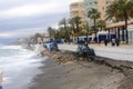 A beautiful coast in Torrox Costa, Spain