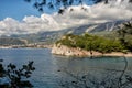 Beautiful coast view, Adriatic sea, Montenegro Royalty Free Stock Photo