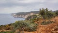 Beautiful coast of Zakynthos Royalty Free Stock Photo