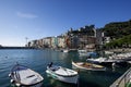 Beautiful coastal town Portovenere in Cinque terre national park, Liguria, Italy Royalty Free Stock Photo