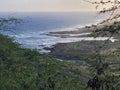 Beautiful Coastal Valley viewed from Above