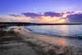 Coastline of False Bay at sunrise, Cape Town, South Africa