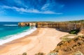 Beautiful coastline on the Great Ocean Road, Victoria - Australia Royalty Free Stock Photo